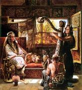 unknow artist, Arab or Arabic people and life. Orientalism oil paintings  530